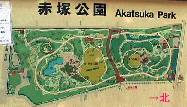 赤塚公園の絵地図